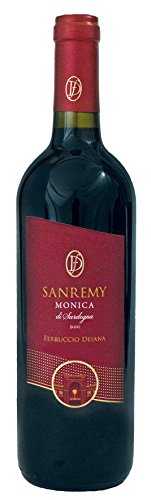 6x 0,75l - 2018er - Ferruccio Deiana - Sanremy - Monica di Sardegna D.O.C. - Sardinien - Italien - Rotwein trocken von Ferruccio Deiana