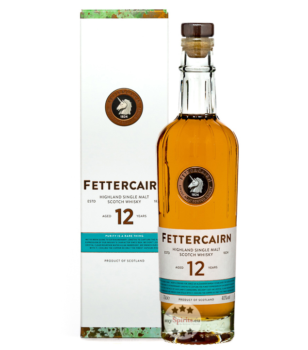 Fettercairn 12 Jahre Highland Single Malt Whisky (40 % Vol., 0,7 Liter) von Fettercairn