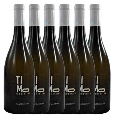 6 x Timo Vermentino Salento IGP 2020 von Feudi di San Marzano im Sparpack (6x0,75l), trockener apulischer Weisswein von Feudi di San Marzano