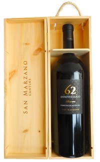 Primitivo di Manduria DOP Riserva 62 Anniversario 2018 Doppel-Magnum in OHK Feudi di San Marzano, trockener Spitzenrotwein aus Apulien Primitivo di Manduria DOP Riserva 62 Anniversario 2018 Doppel-Magnum in OHK Feudi di San Marzano, trockener Spitzenrotwein aus Apulien von Feudi di San Marzano