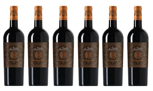 6x 0,75l - Feudo Arancio - Passiari - Terre Siciliane I.G.P. - Sizilien - Italien - Rotwein halbtrocken von Feudo Arancio