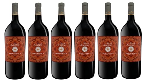 6x 1,5l - 2022er - Feudo Arancio - Nero d'Avola - MAGNUM - Sicilia D.O.P. - Sizilien - Italien - Rotwein trocken von Feudo Arancio