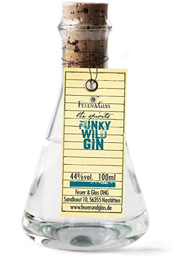 Feuer & Glas Funky Wild Gin 44% vol. 100ml im Erlenmeyerkolben von Feuer und Glas
