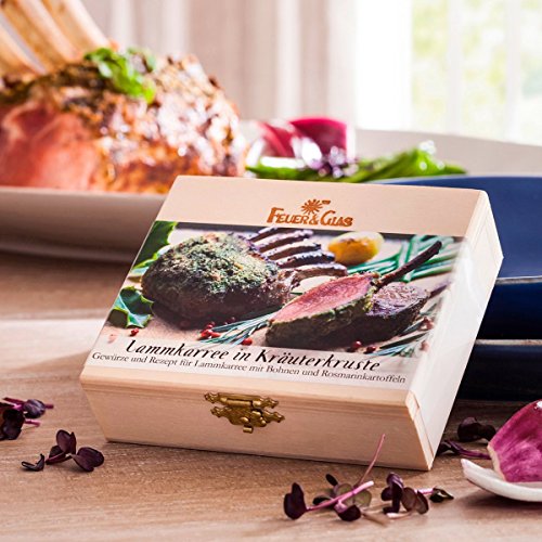 Feuer & Glas Gewürzbox Lammkarree, 8 Gewürze, 40 g Feuer & Glas Gewürzbox Lammkarree, 8 Gewürze, 40 g von Feuer und Glas