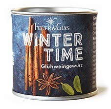Winter Time - Glühweingewürz in Dose 40g von Feuer und Glas