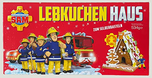 Feuerwehrmann Sam Lebkuchenhaus Bastelset zum selber basteln mit Sammel Figur Feuerwehrmann Sam Lebkuchenhaus Bastelset zum selber basteln mit Sammel Figur von Feuerwehrmann sam k