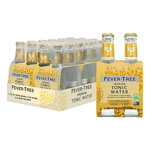 Fever-Tree CP500103 Indian Tonic Wasser 24 Dosen, Größe 150ml von FEVER-TREE