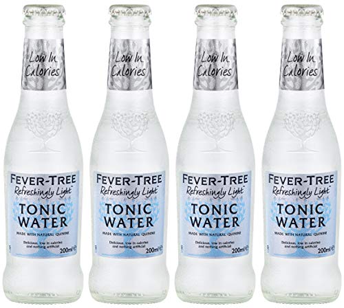 Fever Tree Naturally Light Indian Tonic Water 4 X 200ML von FEVER-TREE