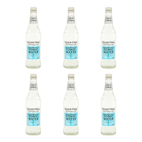 Fever Tree Mediterranean Tonic Water 0,5 Liter Flaschen, 6er Pack (6 x 500 ml) von FEVER-TREE