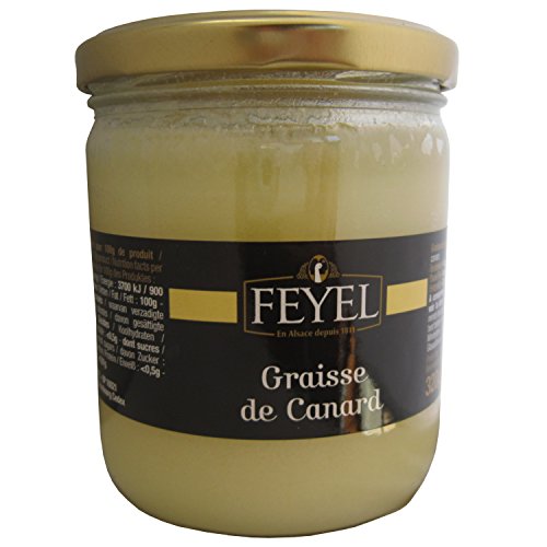 Schmalz - Graisse de Canard, Fett von der Ente ohne Salz, Entenschmalz 320 g von Feyel