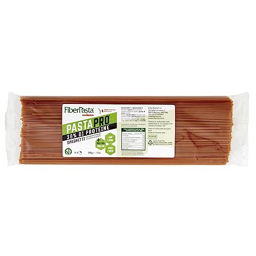 Fiber Pasta Pro SPAGHETTI. Vegan. Format von 340 g. von Fiber Pasta