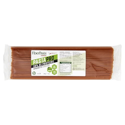 Fiber Pasta Pro SPAGHETTI. Vegan. Format von 340 g. von Fiber Pasta