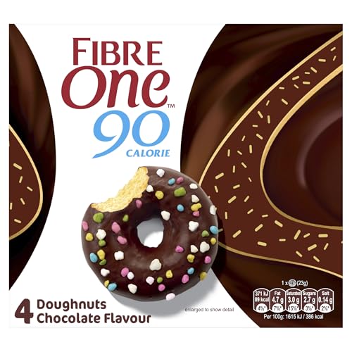 Fibre One Donuts Schokoladengeschmack, 4 x 23 g Fibre One Donuts Schokoladengeschmack, 4 x 23 g von Fibre One