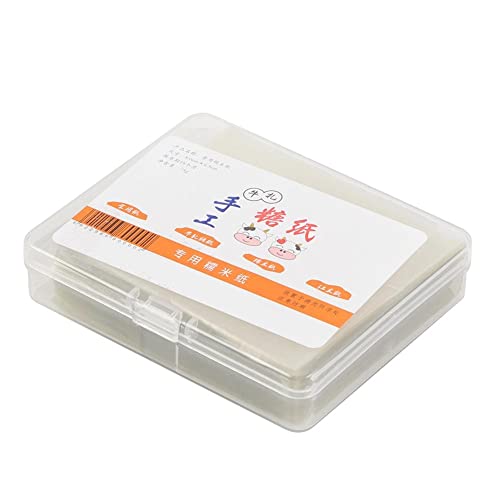 Handgefertigtes Nougat-Papier-Set – verhindert klebriges Chaos mit essbarer Reiswaffel-Verpackung – 500 Stück für kostengünstige Süßigkeitenherstellung Handgefertigtes Nougat-Papier-Set – verhindert klebriges Chaos mit essbarer Reiswaffel-Verpackung – 500 Stück für kostengünstige Süßigkeitenherstellung von Fictory