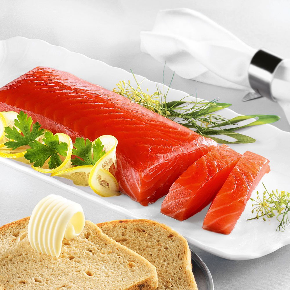 Lachs Rückenfilet Tender-Loin Lachs Rückenfilet Tender-Loin von Fiedler Lachs- & Aalräucherei