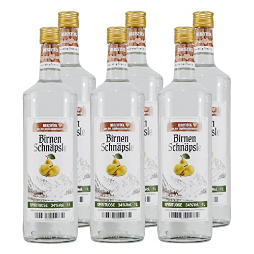 Herzstück Birnenschnäpsle (6 x 1,0L) von Fies