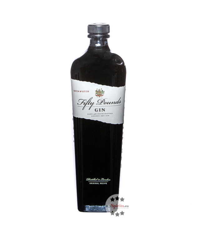 Fifty Pounds London Dry Gin (43,5 % Vol., 0,7 Liter) von Fifty Pounds Gin