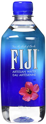 Fiji Water Fidschianisch Natürlich Artesisch Wasser, Mundgefühl und Sein Einzigartiges Mineralisches Profil, 24 x 500 ml von FIJI