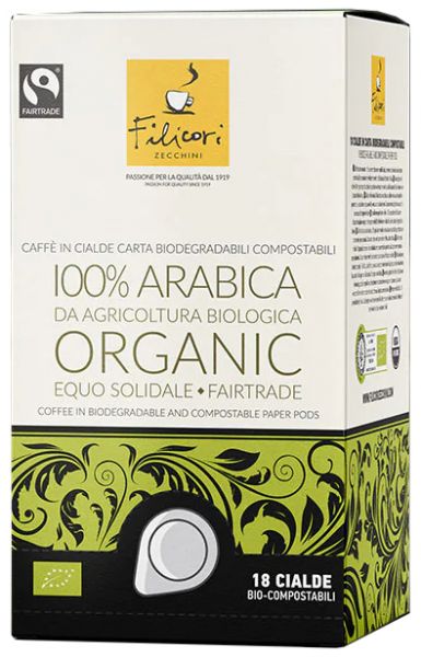 Filicori Zecchini ESE Pads 100% Arabica - Bio & Fairtrade von Filicori Zecchini