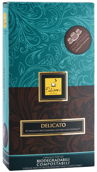 Filicori Zecchini Nespresso®*-kompatible Delicato Kapseln von Filicori Zecchini
