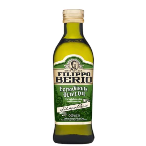 Filippo Berio Natives Olivenöl Extra (500 ml) - Packung mit 2 von London Grocery
