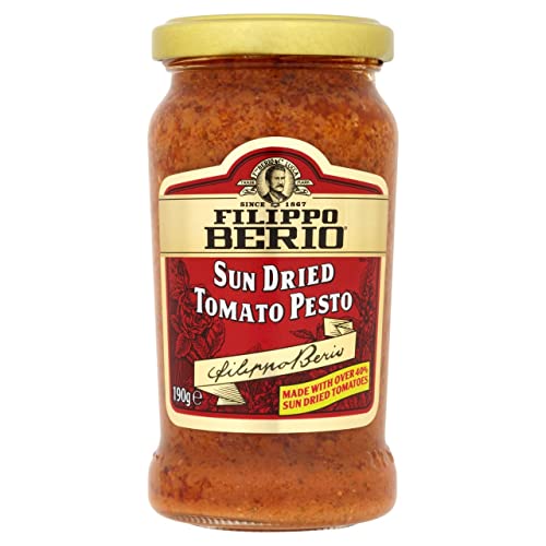 Filippo Berio Tomatenpesto Sonnengetrocknet, 190 g, 6 Stück Filippo Berio Tomatenpesto Sonnengetrocknet, 190 g, 6 Stück von Filippo Berio