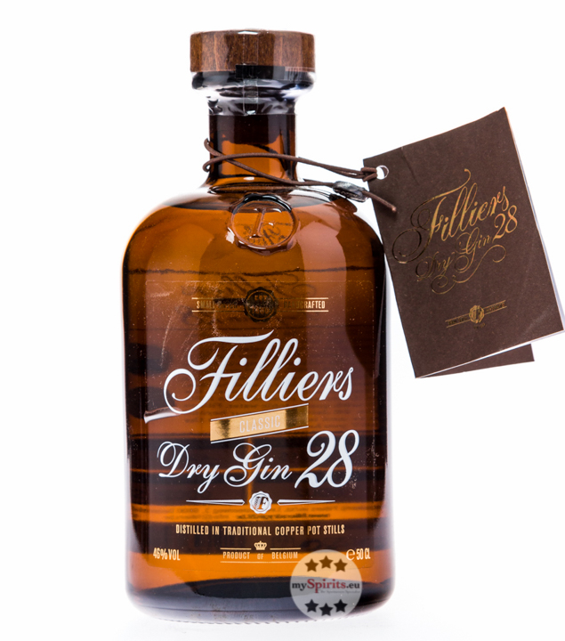 Filliers Dry Gin 28 Classic (46 % vol., 0,5 Liter) von Filliers Distillery