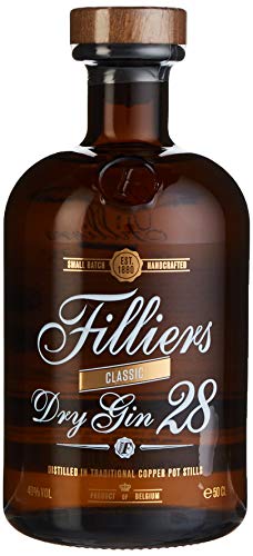 Filliers Dry Gin 28 (1 x 0.5 l) von Filliers