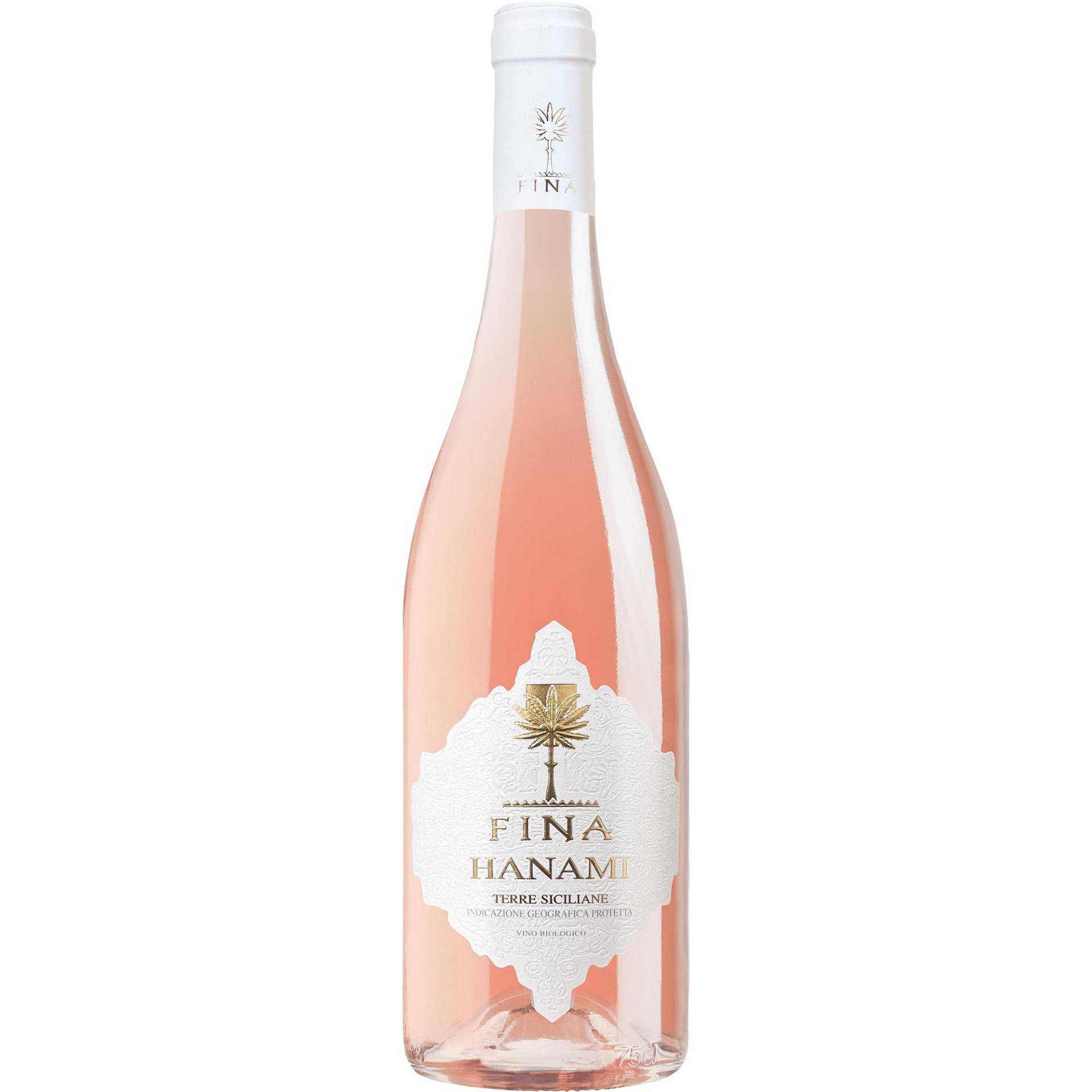 Fina Hanami Rosato Bio, Terre Siciliane IGP, Sizilien, 2024, Roséwein von Fina Vini srl / C/da Bausa s.n. / I - 91025 Marsala (TP)
