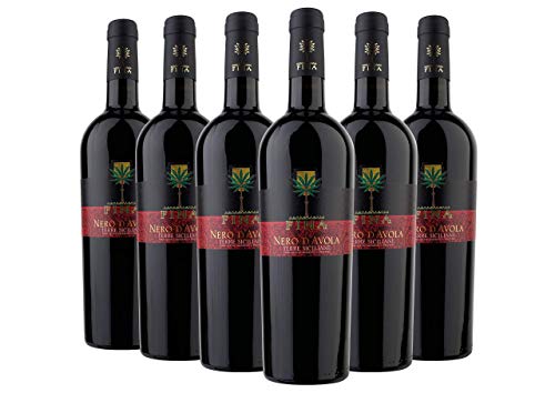 Sicilia DOC 2018 - Nero d'Avola - Cantine Fina - 6 fl. x 0,75 l. - Italienischer Rotwein - Sizilien - Italien Sicilia DOC 2018 - Nero d'Avola - Cantine Fina - 6 fl. x 0,75 l. - Italienischer Rotwein - Sizilien - Italien von Cantine Fina