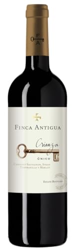 Crianza Unico Estate Bottled DO 2018 von Finca Antigua (1x0,75l), trockener spanischer Rotwein aus La Mancha von Finca Antigua