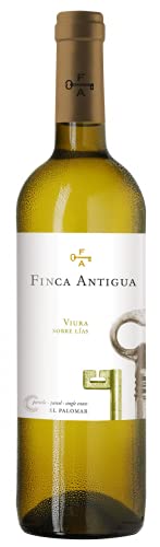 Viura Crianza Sobre Lias Single Estate DO 2022 von Finca Antigua (1x0,75l), trockener spanischer Weißwein aus La Mancha von Finca Antigua