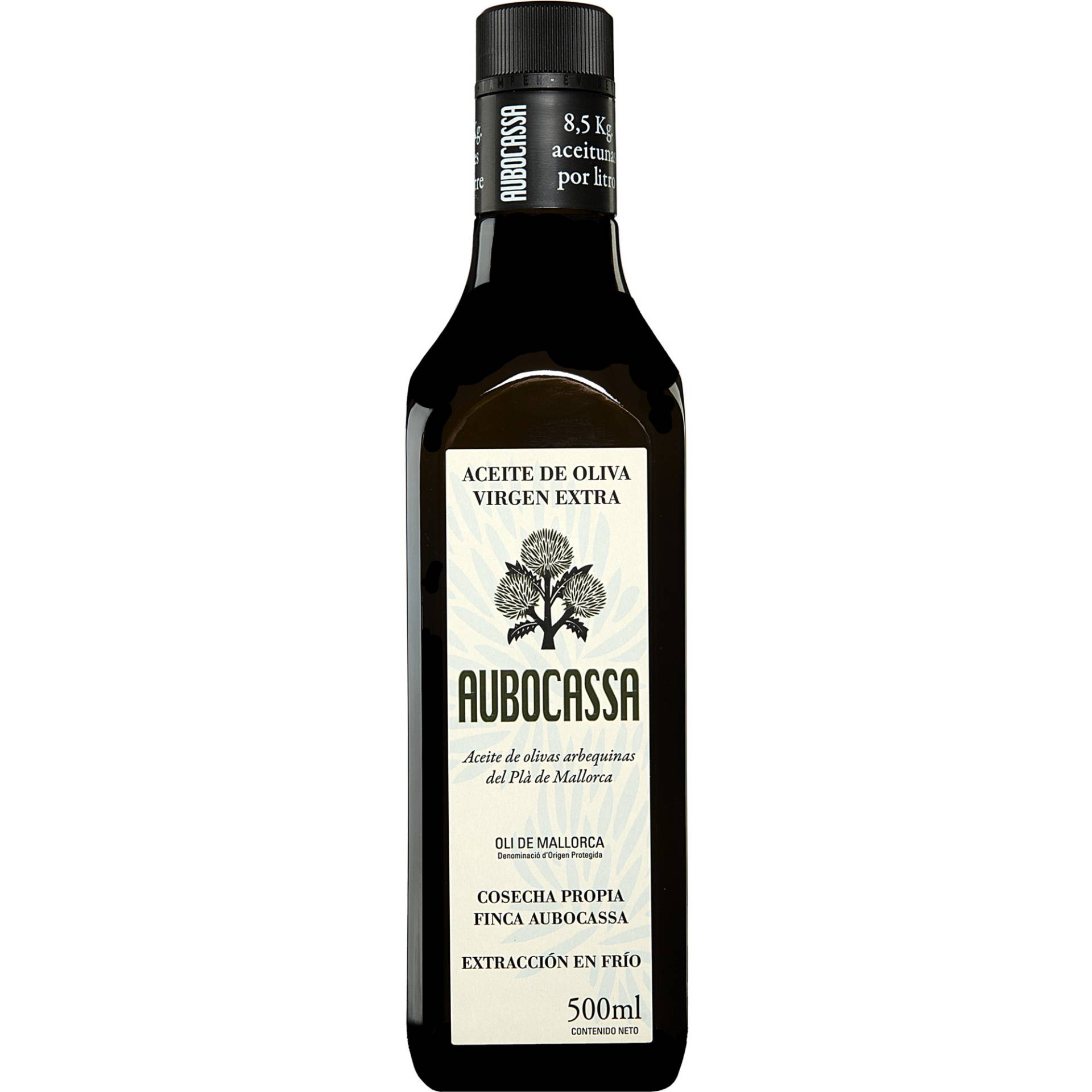 Olivenöl »Aubocassa« - 0,5 L.  0.5L aus Spanien von Finca Aubocassa