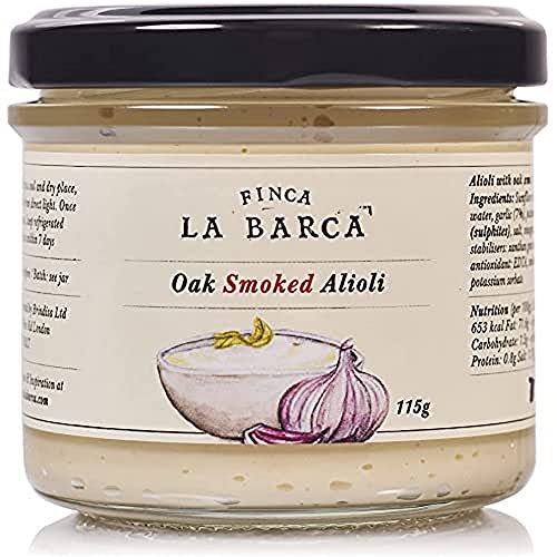 Aioli mit geräuchertem Olivenöl - Finca La Barca (120 ml) von FINCA LA BARCA