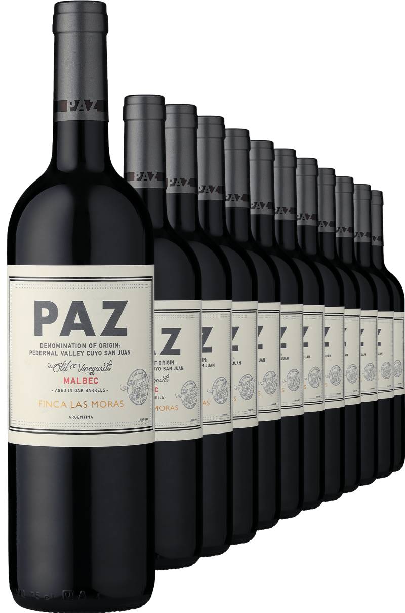 2021 Finca Las Moras PAZ Malbec im 12er-Vorratspaket von Finca Las Moras