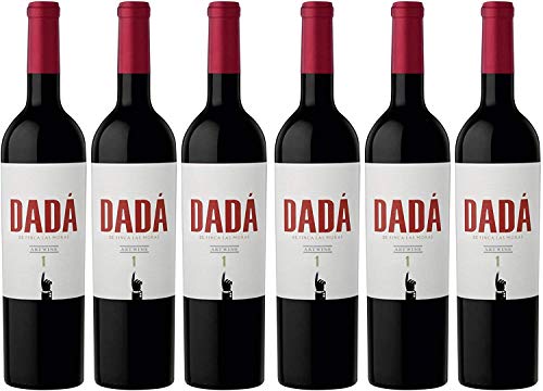 Finca Las Moras DADÁ No.1 Rotwein veganer Wein halbtrocken Argentinien (6 Flaschen) von Finca Las Moras