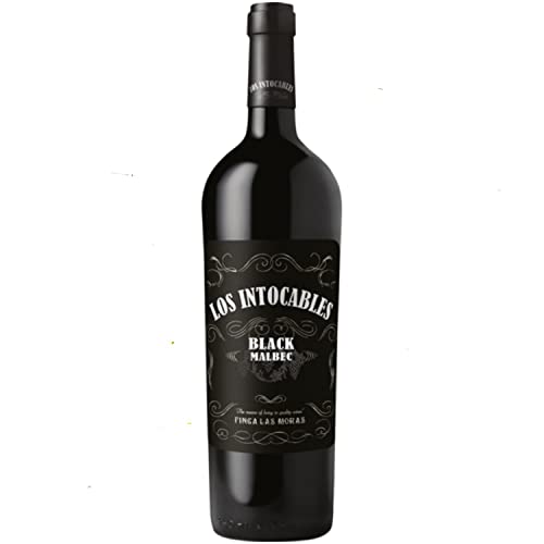 Finca Las Moras Los Intocables Black Malbec Rotwein veganer Wein trocken Argentinien I Versanel Paket (1 x 0,75l) von Finca Las Moras
