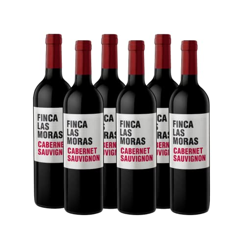 Finca las Moras Cabernet Sauvignon - Trockener Rotwein aus Argentinien - Vegan (6 x 0,75l) von Finca Las Moras