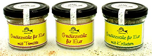 3x 100g Gewürzsalze für Eier im Set zum Top-Preis von Finca Marina