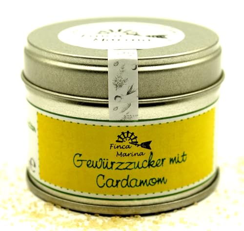 Cardamomzucker - Gewürzzucker mit Cardamom 60g aus der Finca Marina Gewürzmanufaktur von Finca Marina