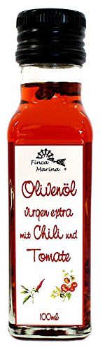 Chiliöl mit Tomate 100ml aus der Finca Marina Gewürzmanufaktur von Finca Marina