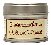 Chilizucker mit Piment 60g aus der Finca Marina Gewürzmanufaktur von Finca Marina