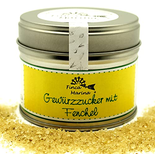 Fenchelzucker - Gewürzzucker mit Fenchel 60g aus der Finca Marina Gewürzmanufaktur von Finca Marina