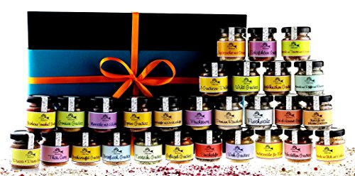Gewürzbox mit 28 verschiedenen Spezialitäten in der Geschenkschachtel aus der Finca Marina Gewürzmanufaktur Gewürzbox mit 28 verschiedenen Spezialitäten in der Geschenkschachtel aus der Finca Marina Gewürzmanufaktur von Finca Marina