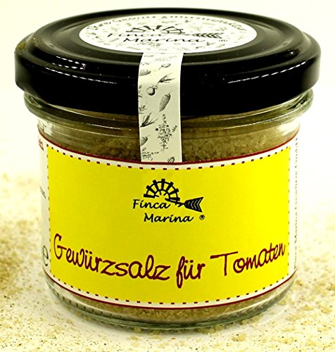 Gewürzsalz für Tomaten 110g aus der Finca Marina Gewürzmanufaktur von Finca Marina