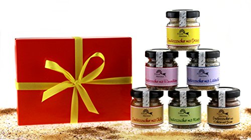 Gewürzzucker - Gourmetset in der Geschenkbox aus der Finca Marina Gewürzmanufaktur Gewürzzucker - Gourmetset in der Geschenkbox aus der Finca Marina Gewürzmanufaktur von Finca Marina