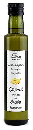 Ingweröl - Olivenöl mit Ingwer 250ml aus der Finca Marina Gewürzmanufaktur von Finca Marina