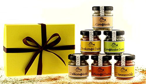 Kartoffel - Gewürzset mit 6 Spezialitäten in der Geschenkbox asu der Finca Marina Gewürzmanufaktur Kartoffel - Gewürzset mit 6 Spezialitäten in der Geschenkbox asu der Finca Marina Gewürzmanufaktur von Finca Marina