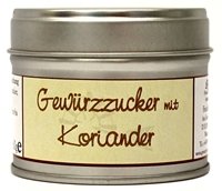 Korianderzucker - Gewürzzucker mit Koriander 60g aus der Finca Marina Gewürzmanufaktur von Finca Marina