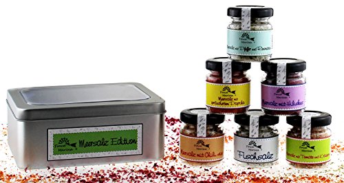 Meersalz - Gewürzedition in der Geschenkdose aus der Finca Marina Gewürzmanufaktur von Finca Marina